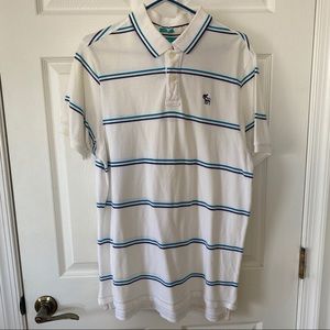 Abercrombie Polo XL White and blue